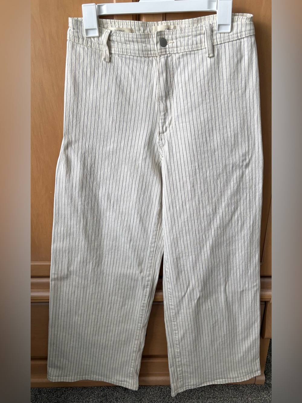 Target Universal Thread High Rise Sailor Wide Leg Pant  Pinstripe Pants
Size 8R